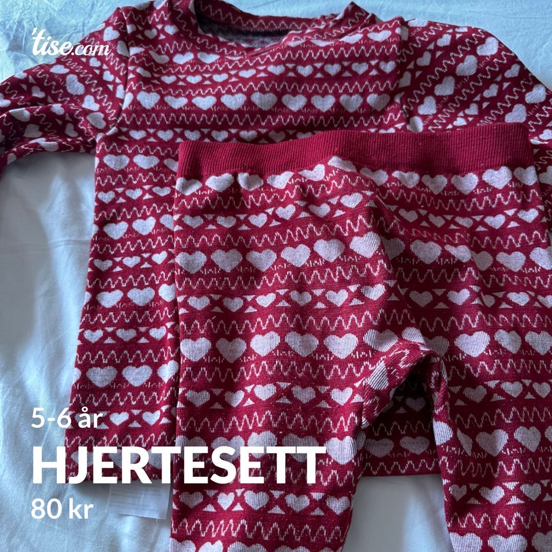 Hjertesett