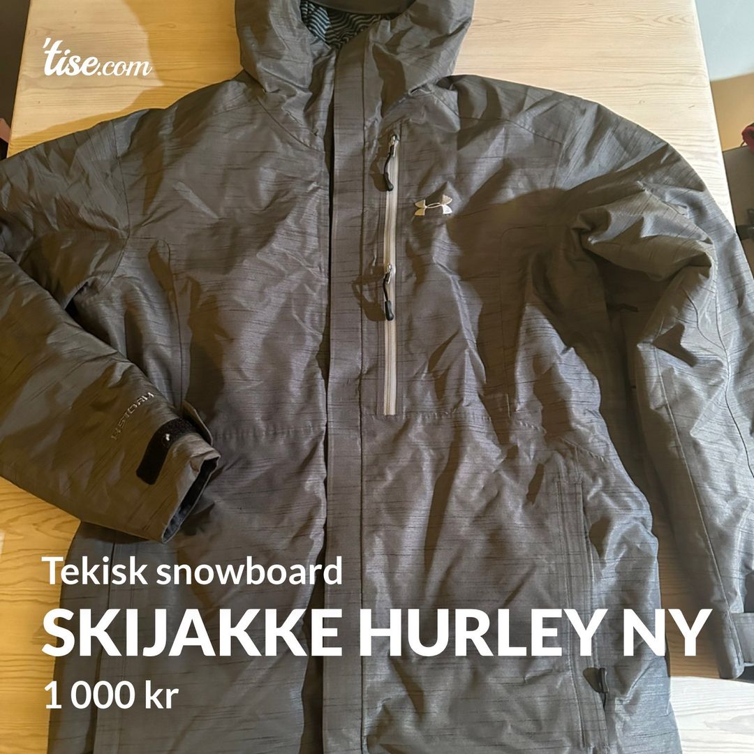 Skijakke Hurley ny