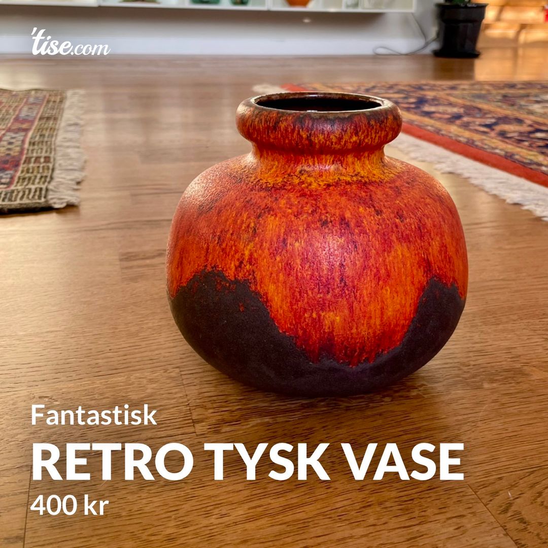 Retro tysk vase