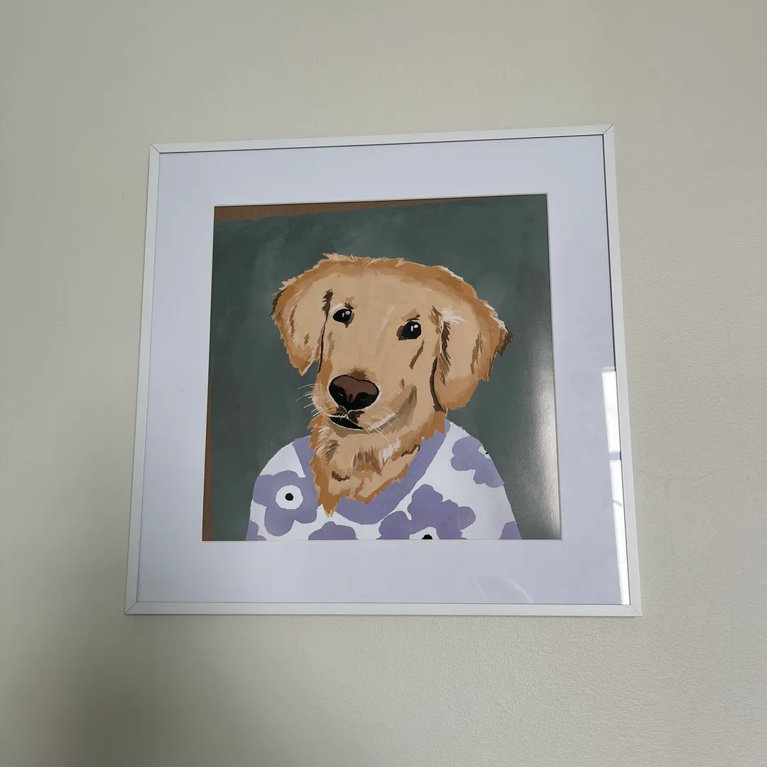 Custom dog potrait