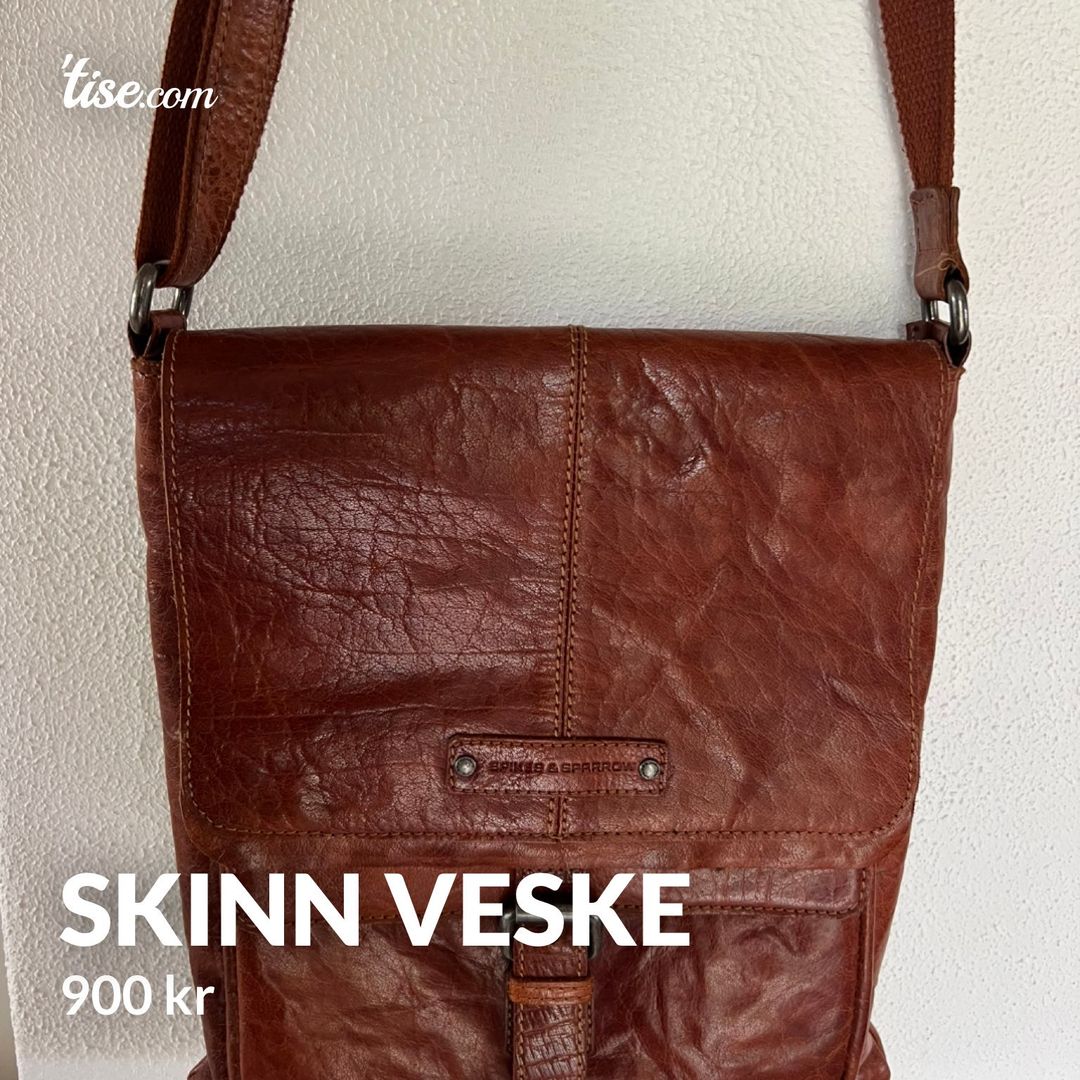 Skinn veske