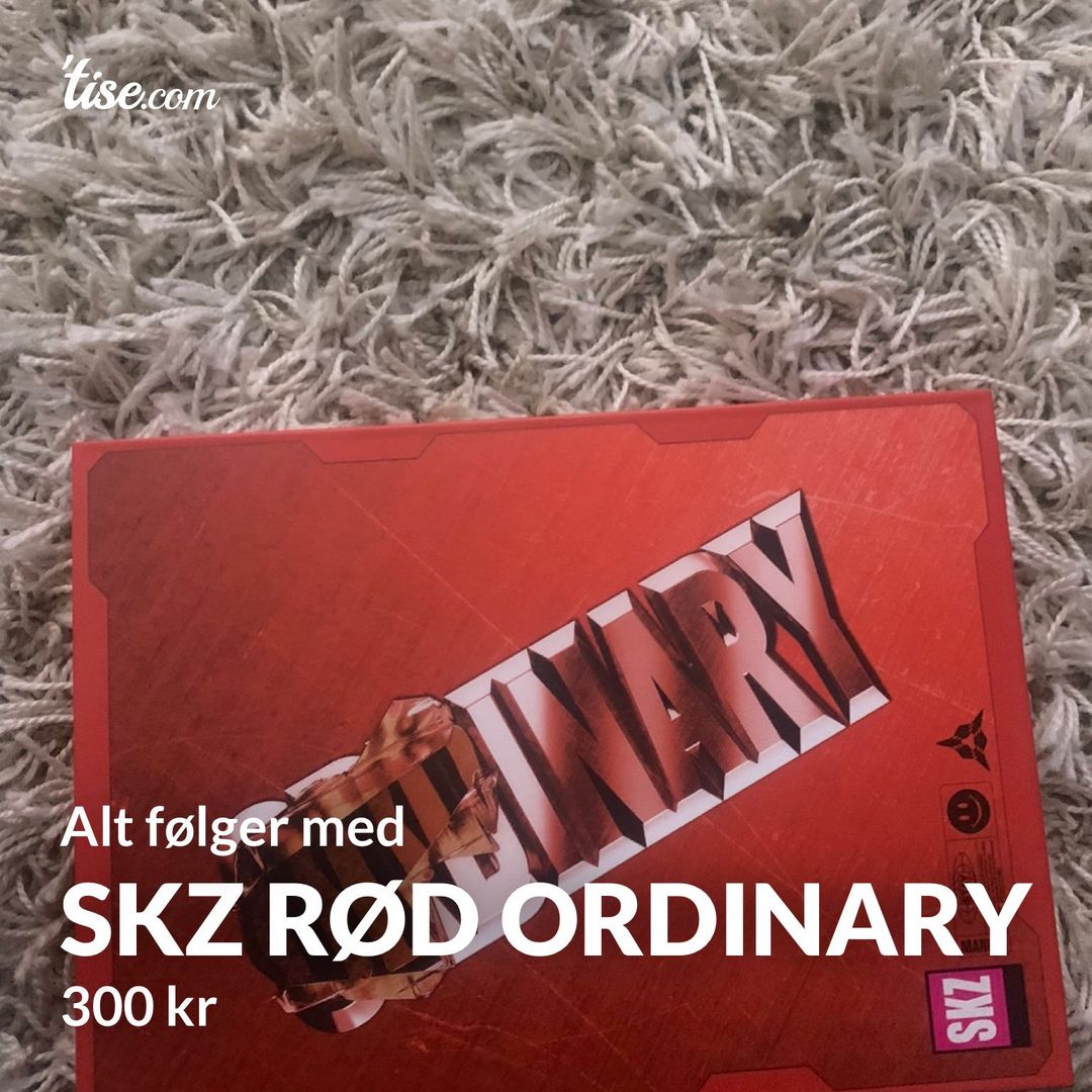 Skz rød ordinary