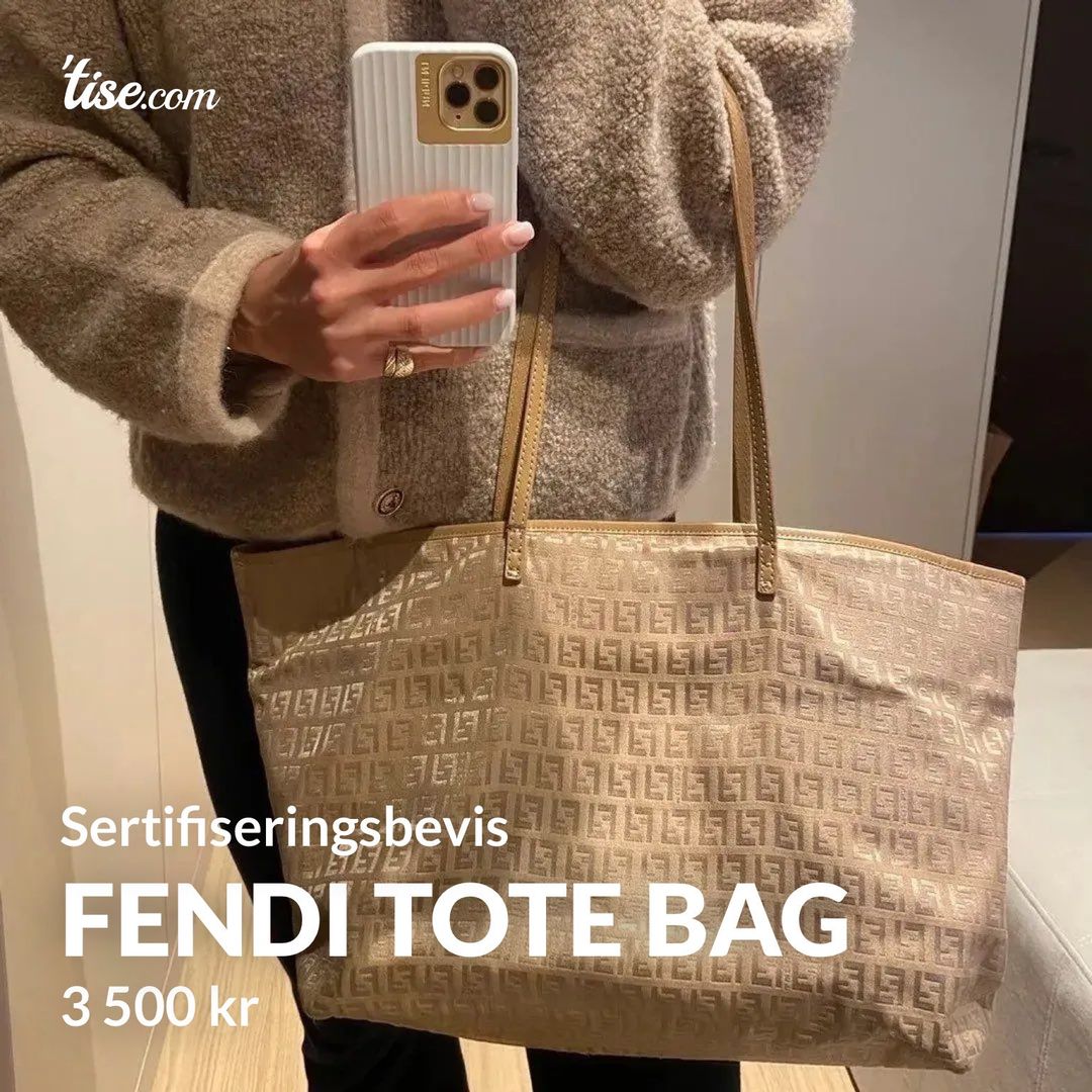 Fendi tote bag