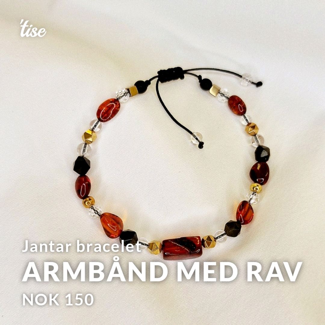 Armbånd Med Rav