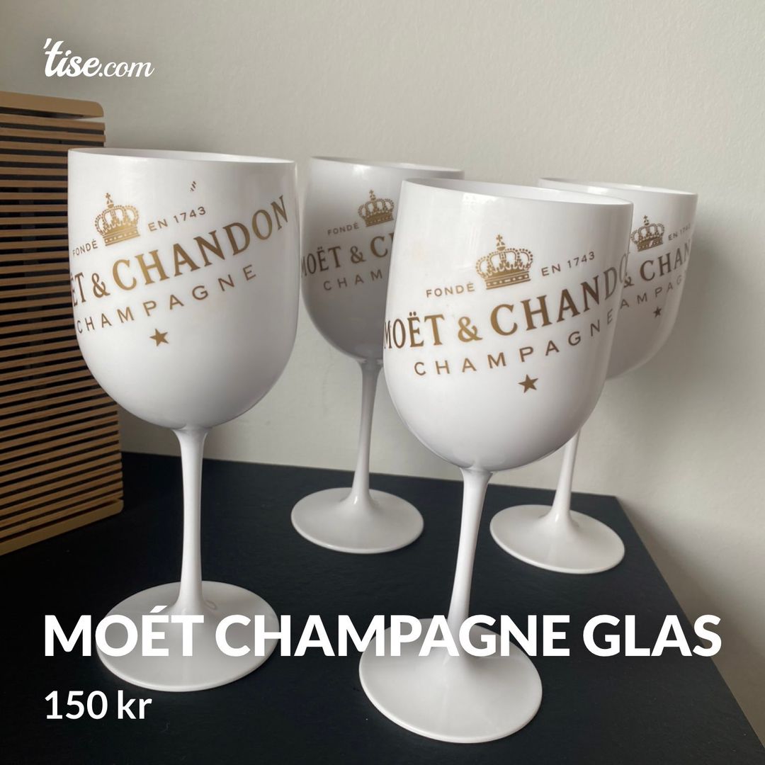 Moét champagne glas