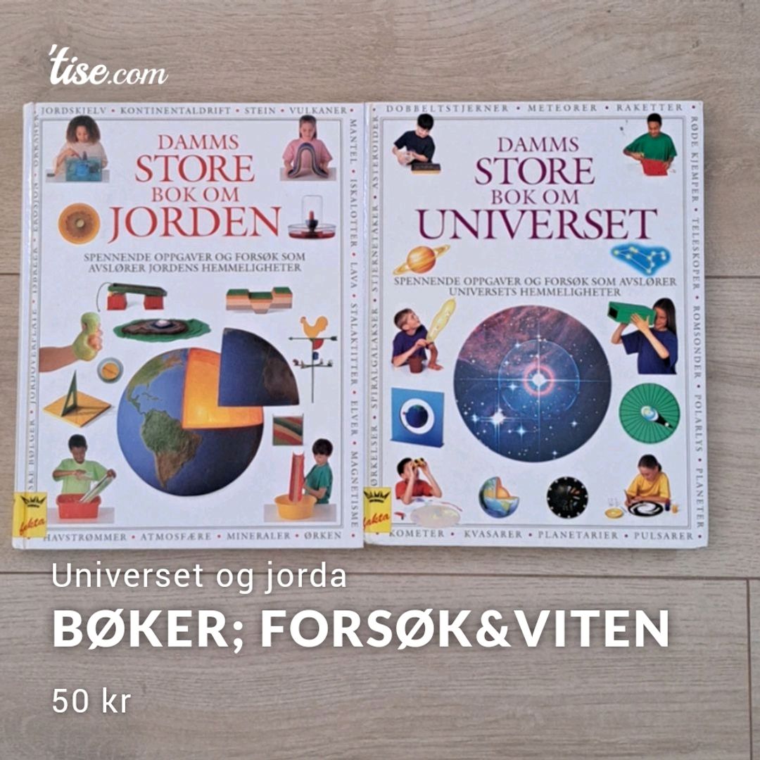 Bøker; Forsøkviten