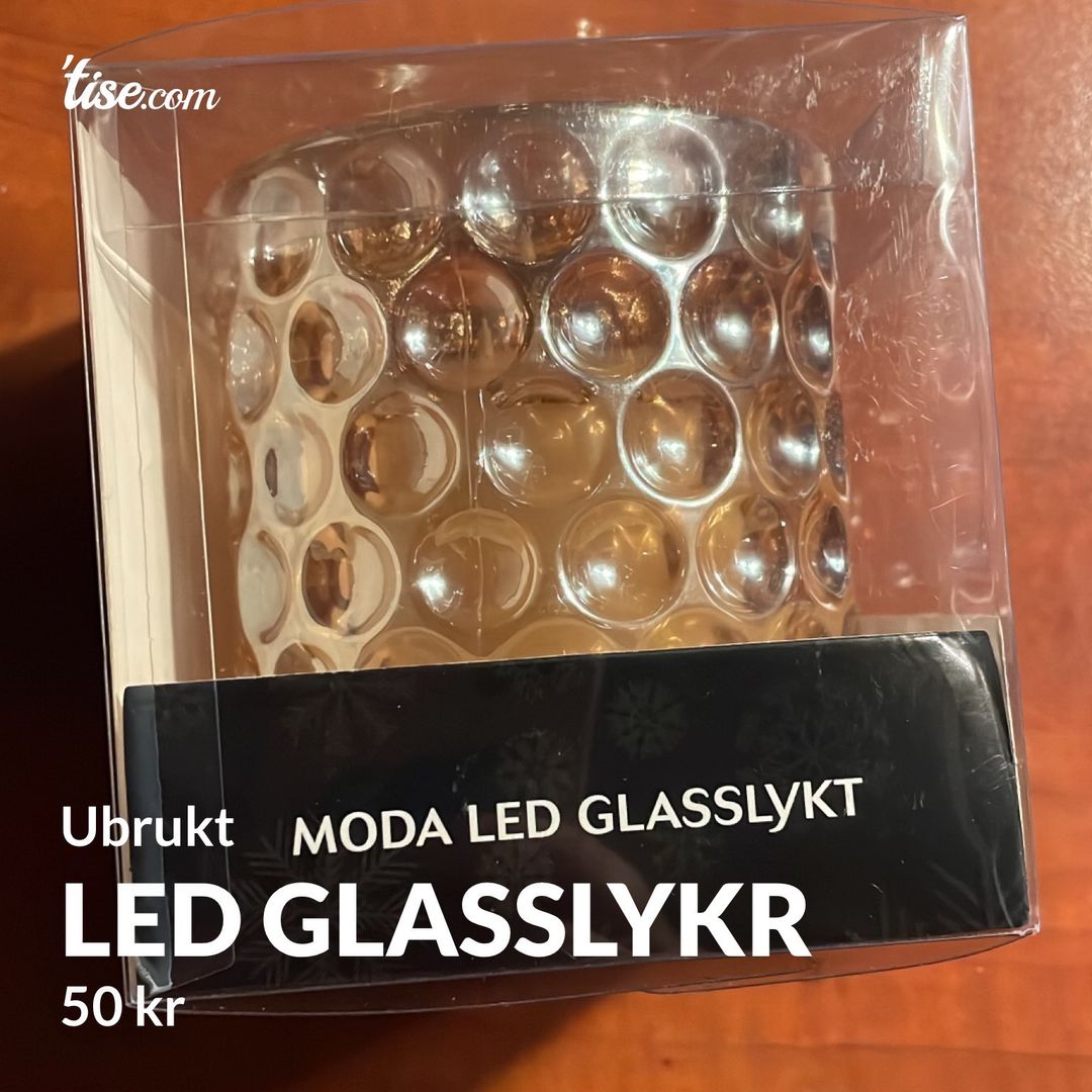 Led glasslykr