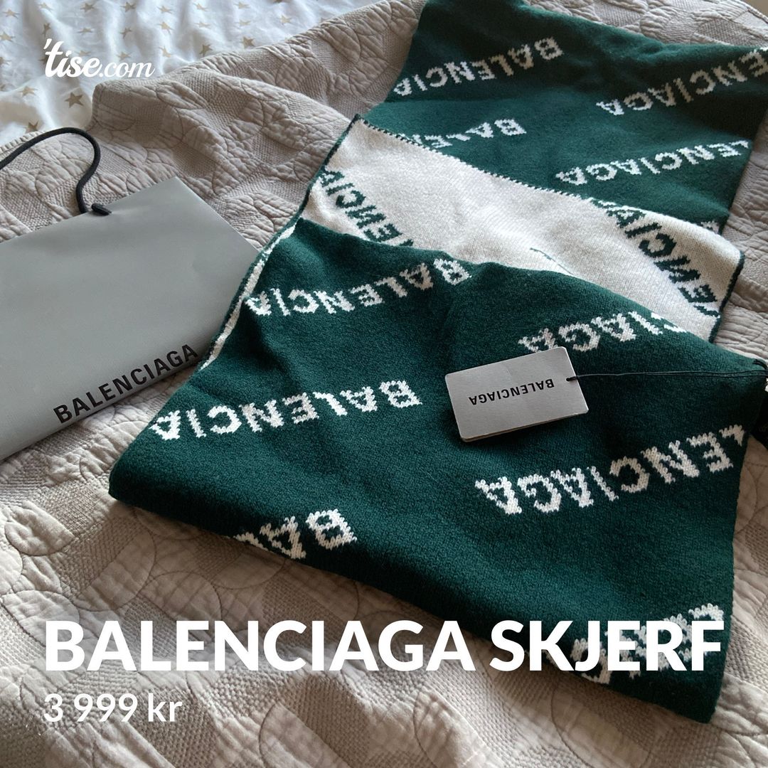 Balenciaga skjerf