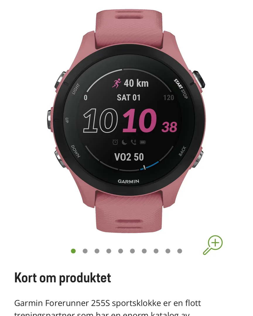 Garmin klokke💗