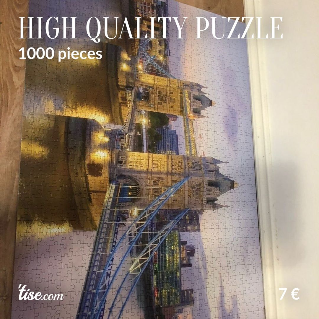 High Quality puzzle