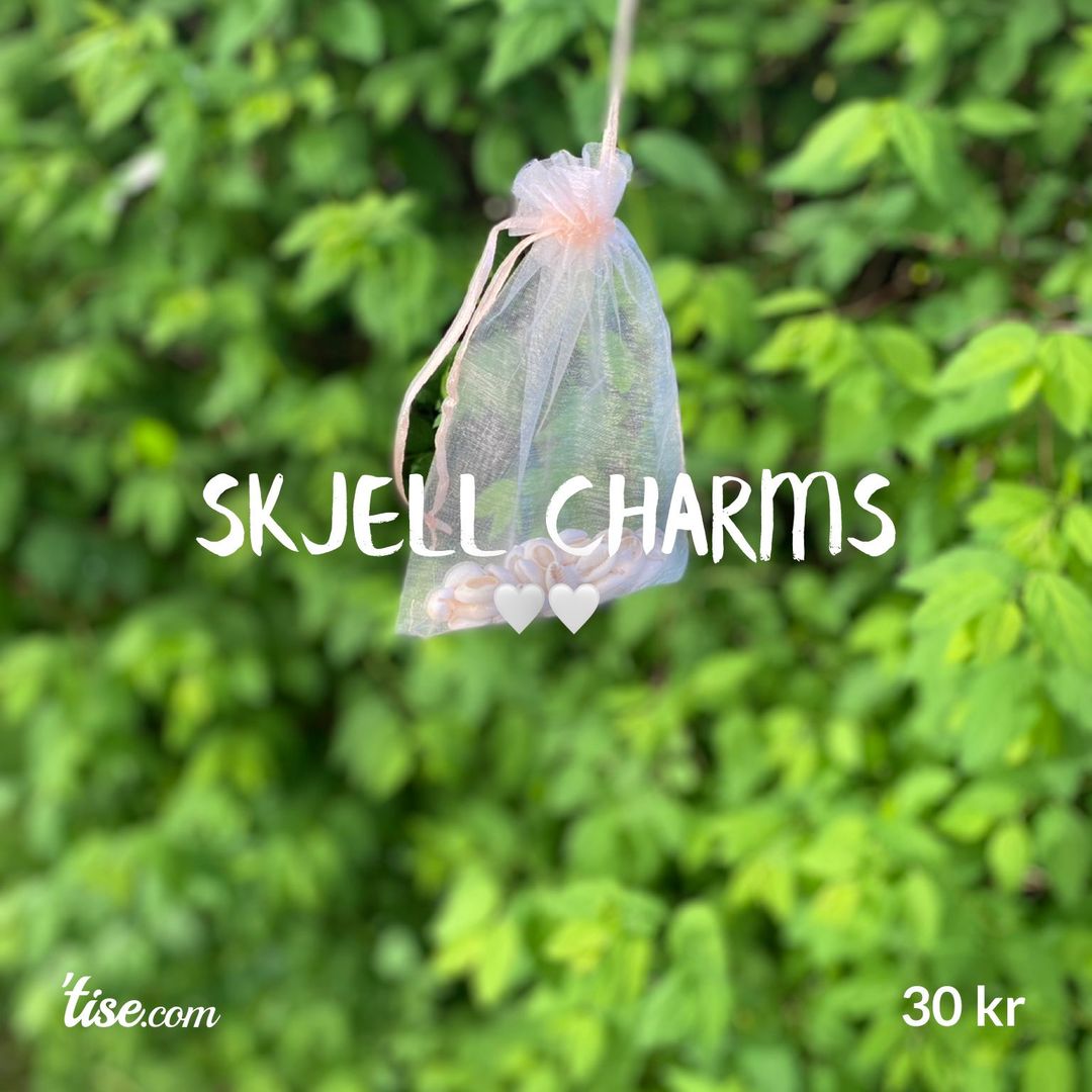 Skjell charms