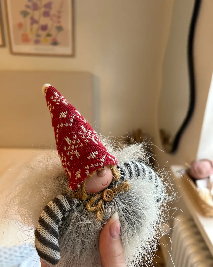 Julepynt nisse/engel