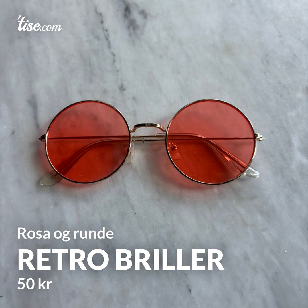 Retro briller