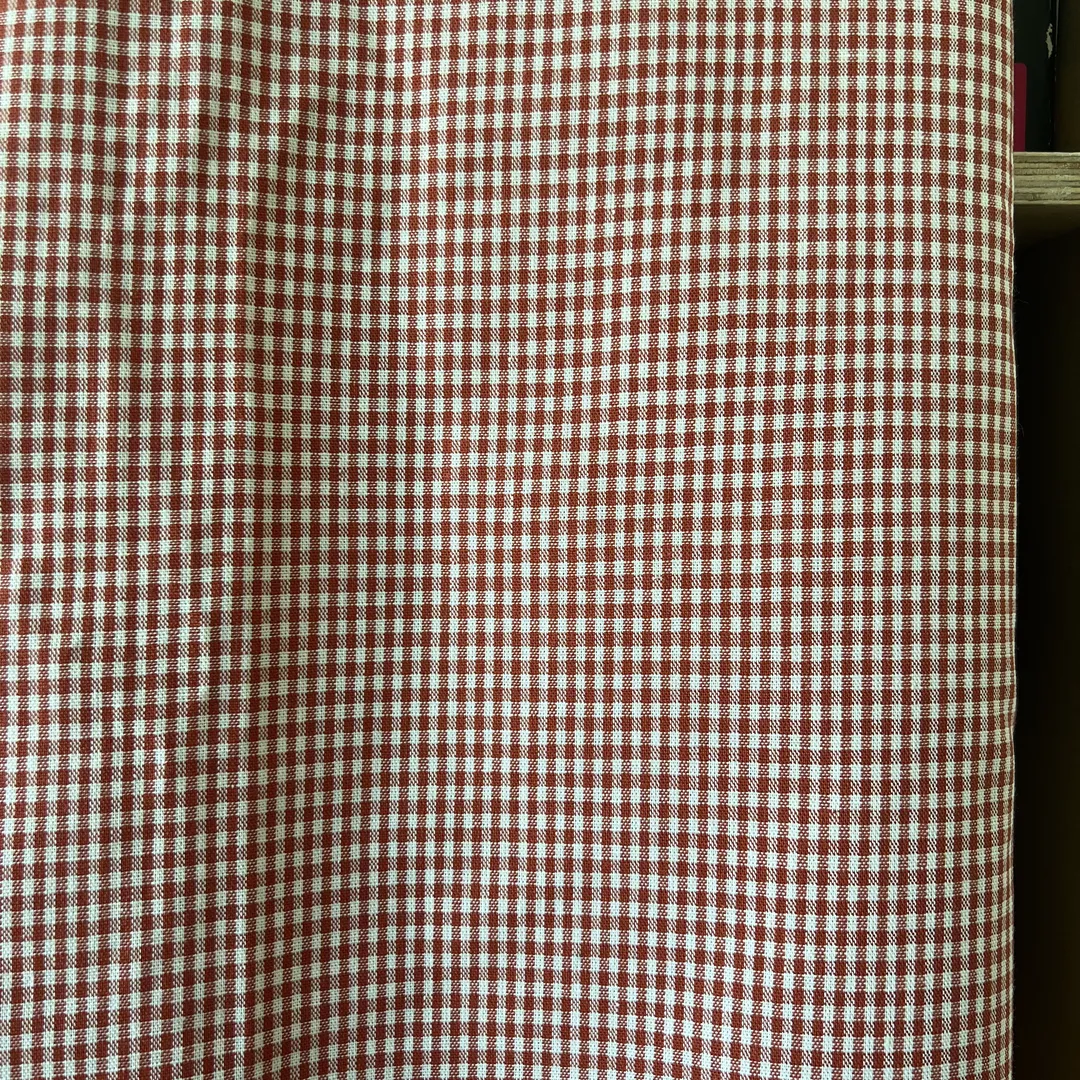 Gingham fabric 24m