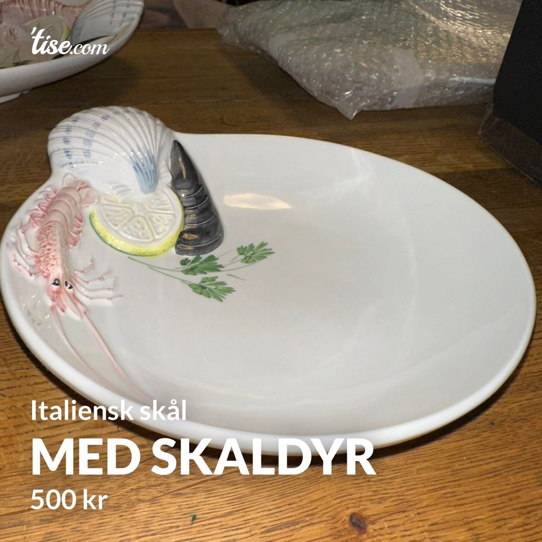 med skaldyr