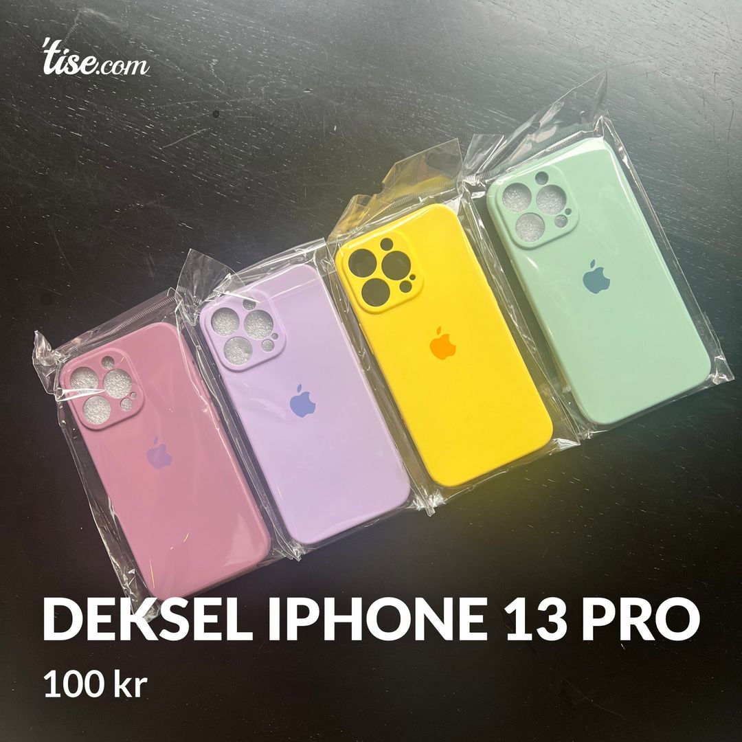 Deksel iPhone 13 pro