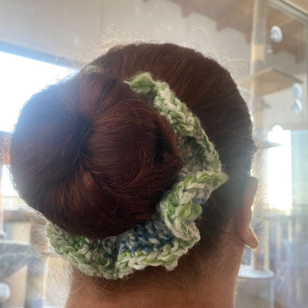 Heklet Scrunchie