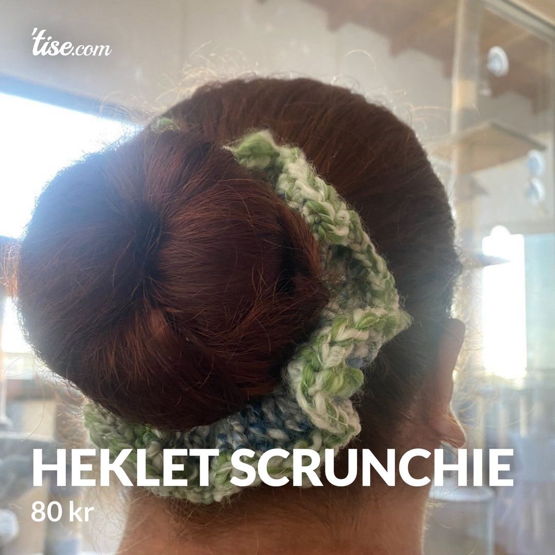 Heklet Scrunchie