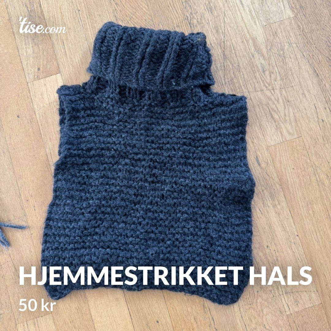 Hjemmestrikket hals