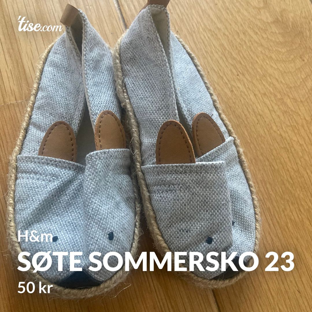 Søte sommersko 23