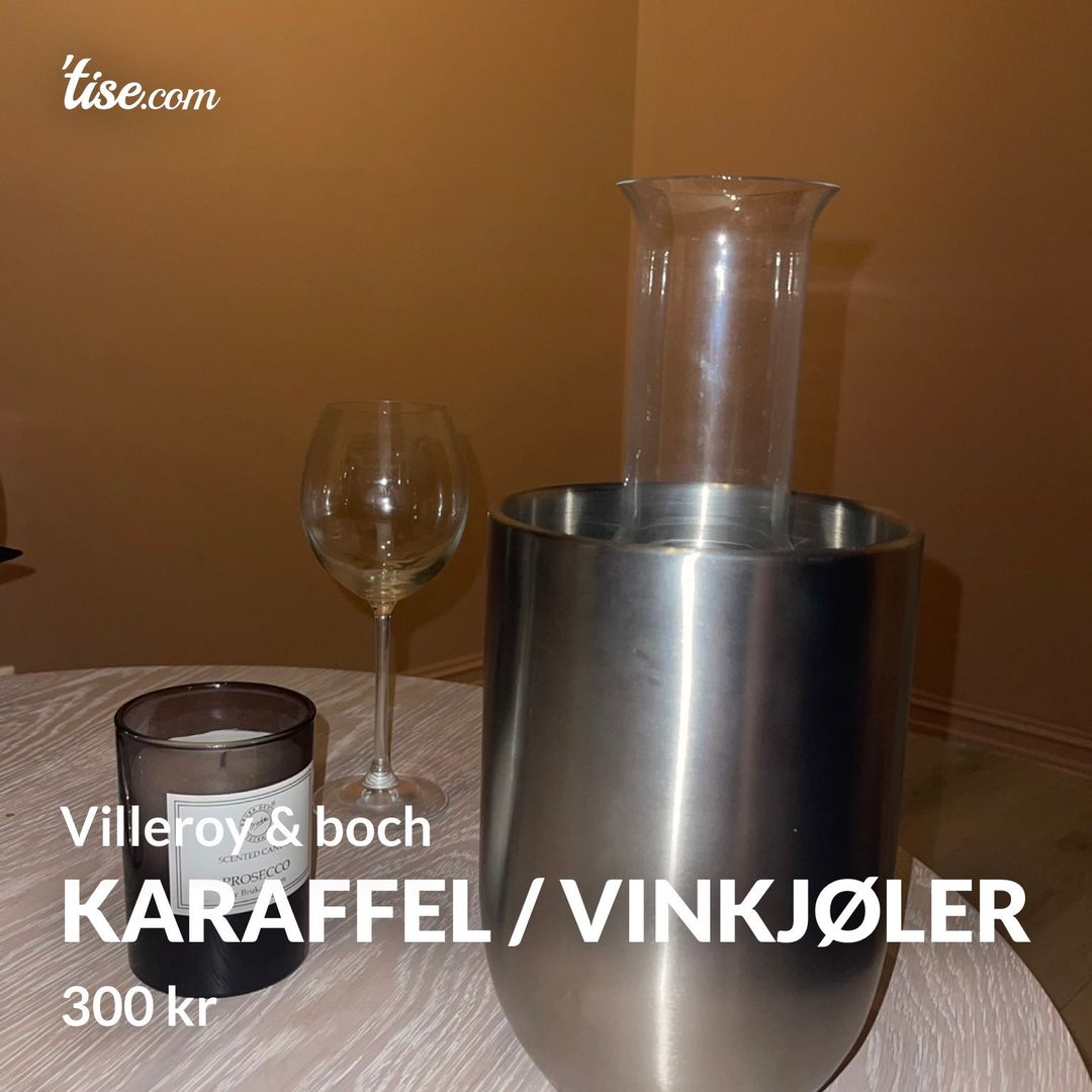 Karaffel / Vinkjøler