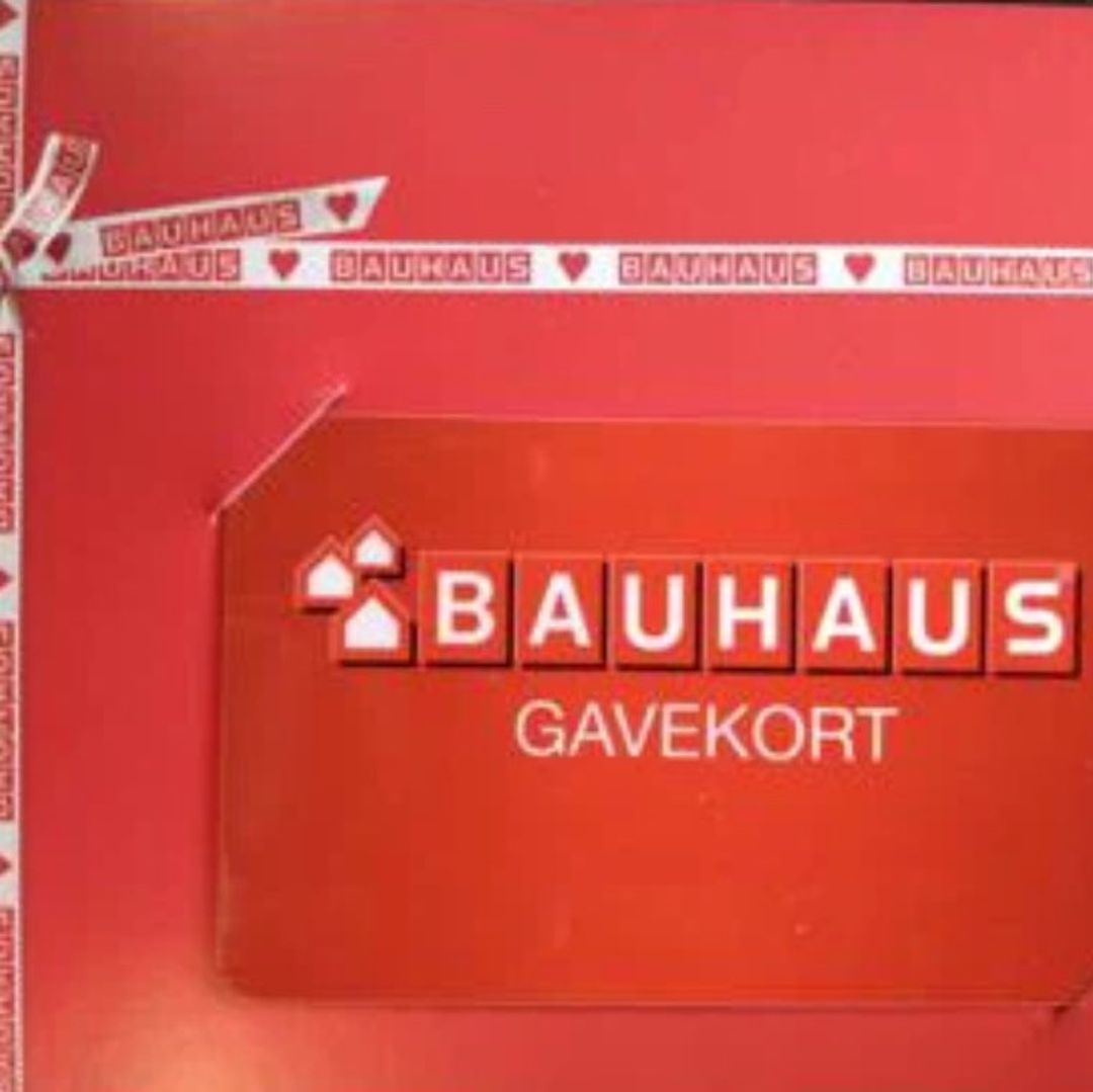 BAUHAUS GAVEKORT