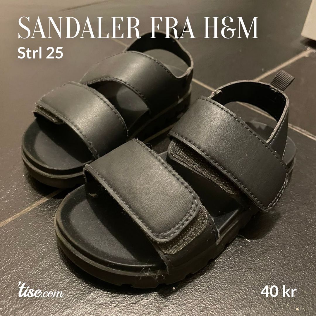 Sandaler fra hm