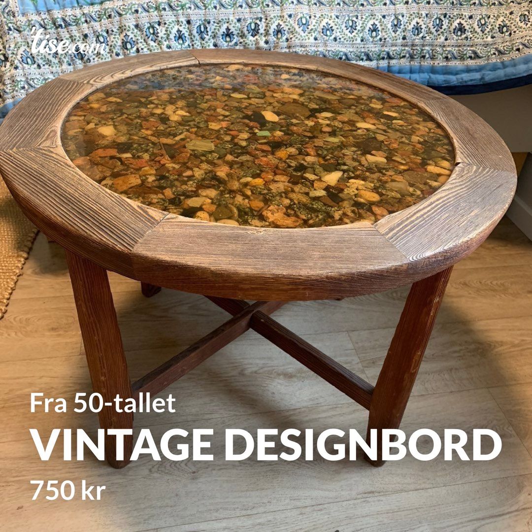 Vintage designbord