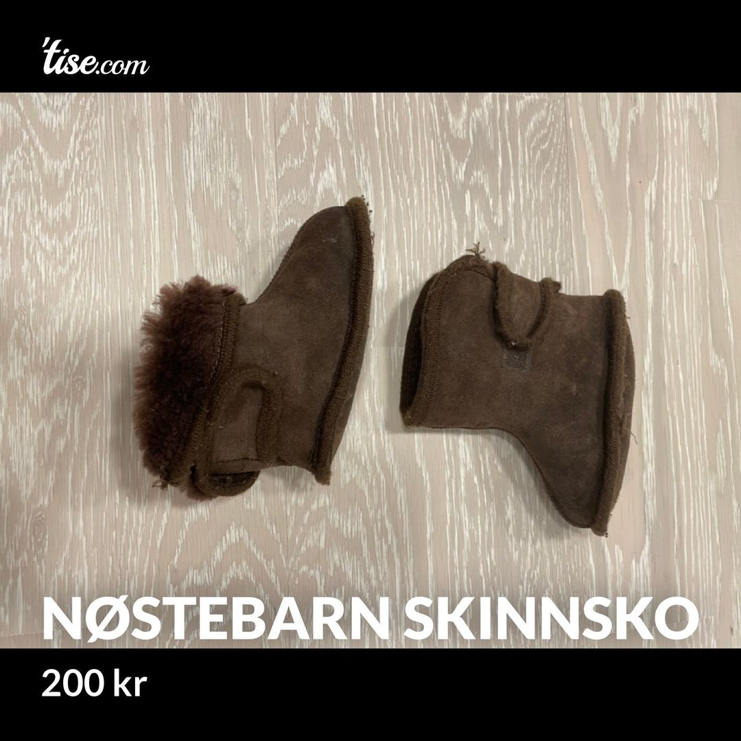 Nøstebarn skinnsko