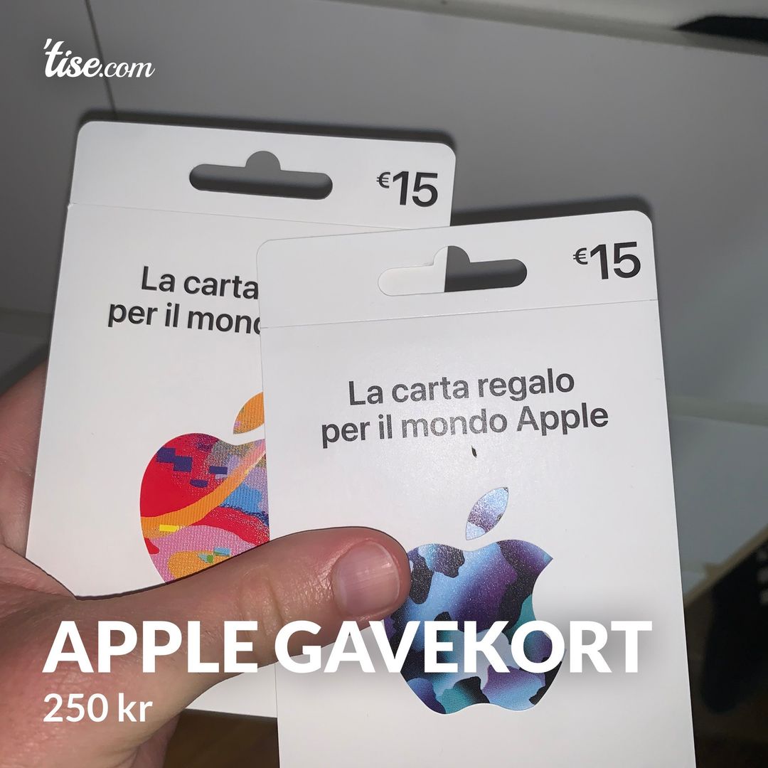 Apple Gavekort