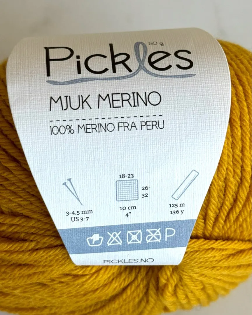 Mjuk merino garn