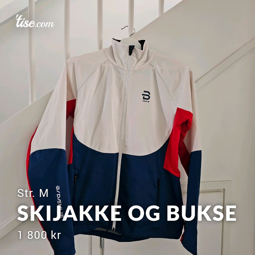 Skijakke og bukse