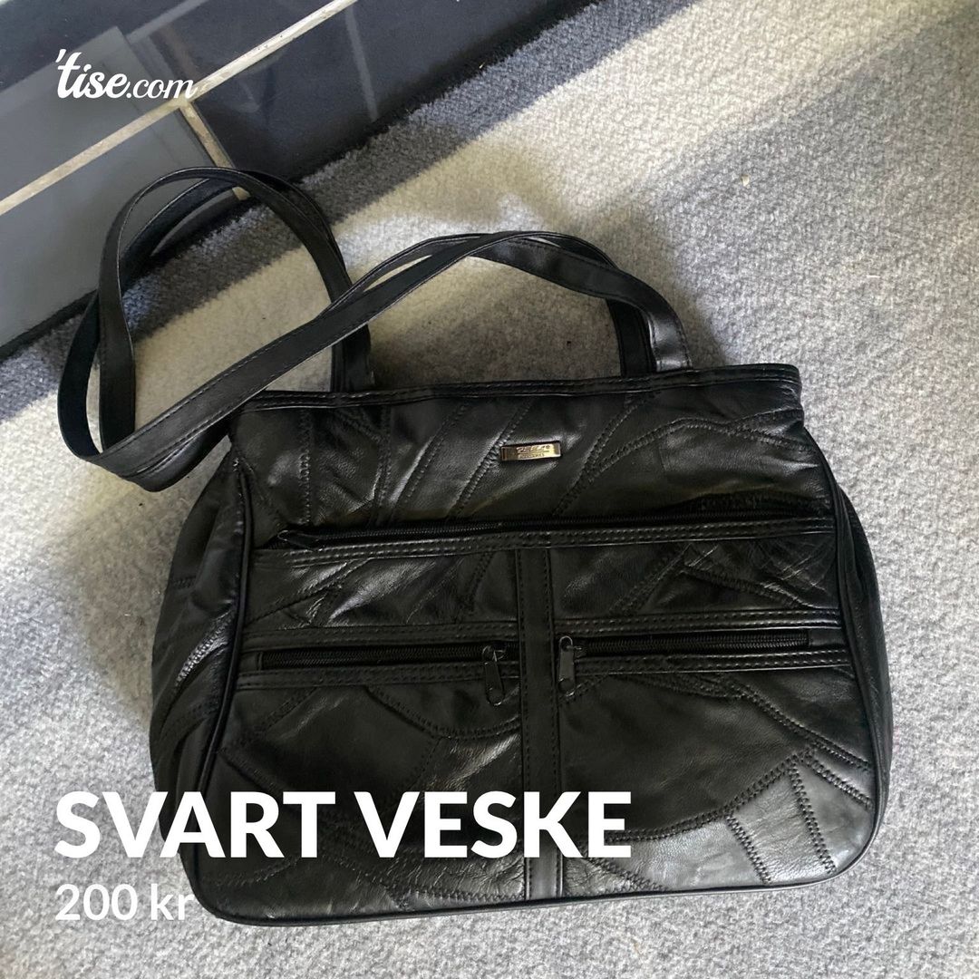 Svart veske