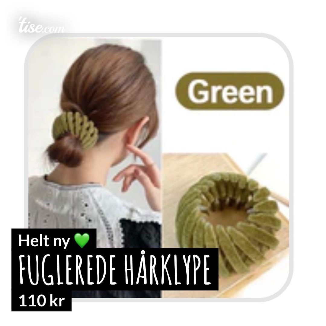 Fuglerede hårklype