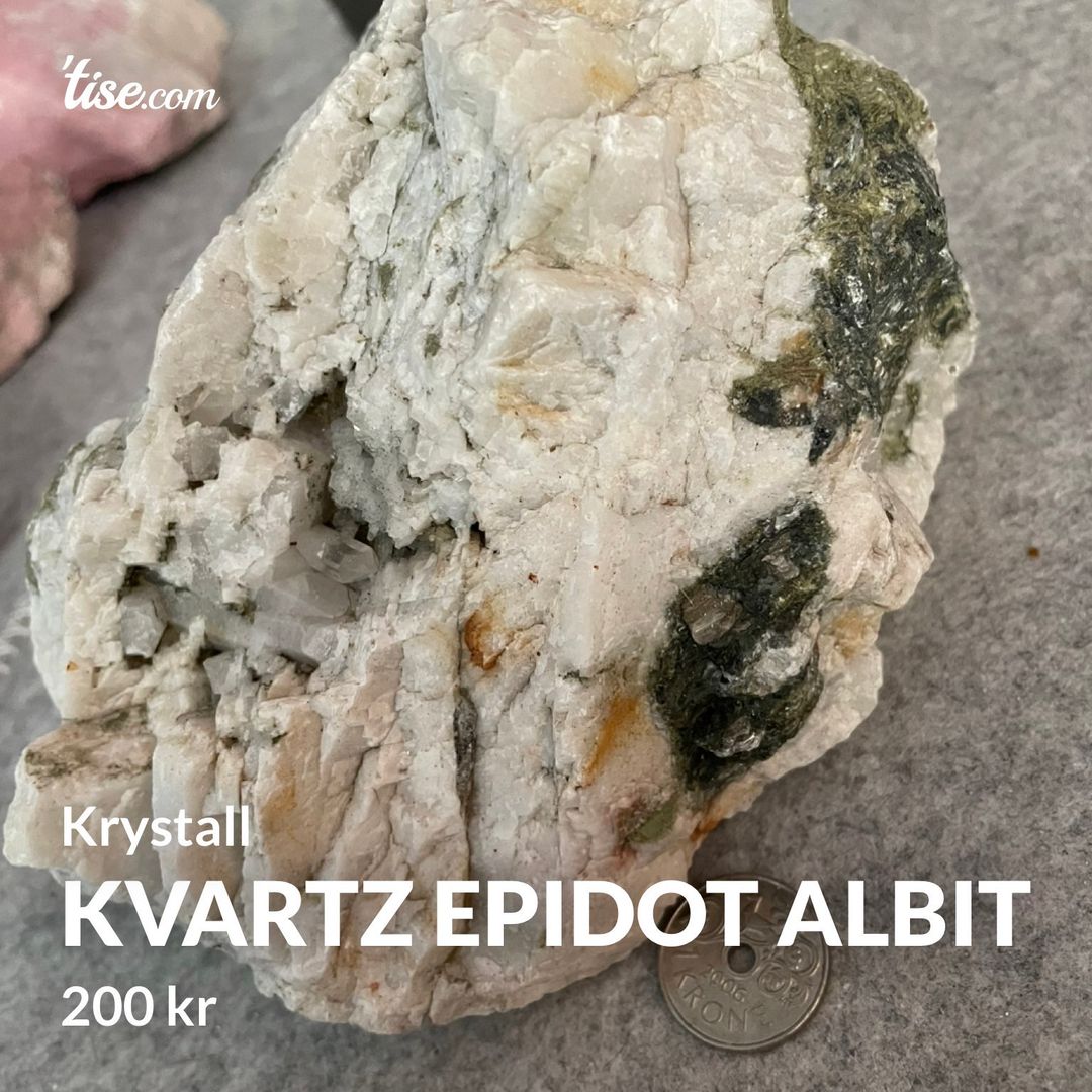 Kvartz epidot albit