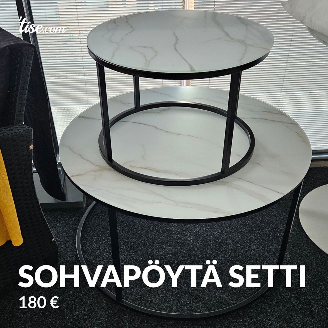 Sohvapöytä setti