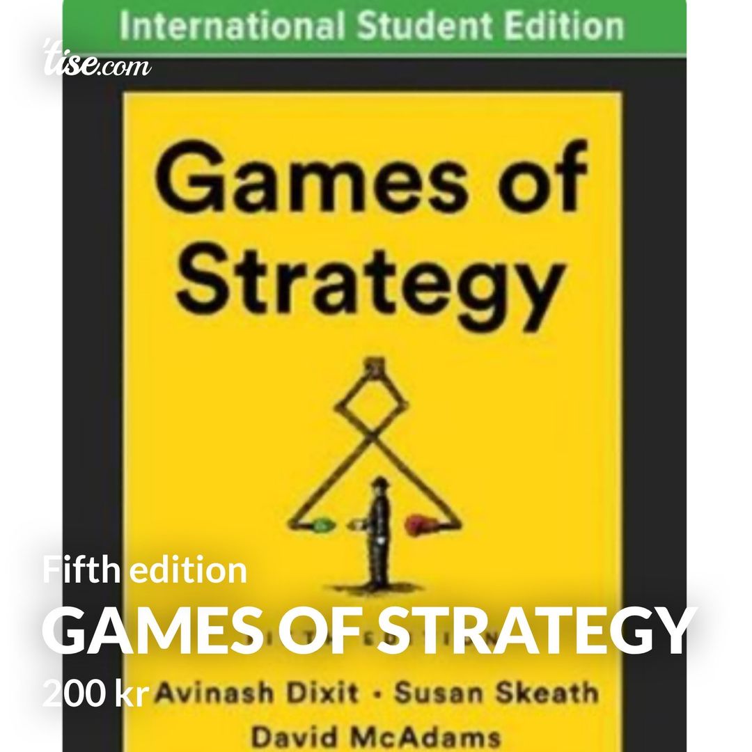 Games of strategy