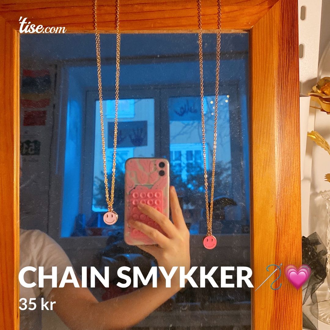 Chain smykker🪡💗