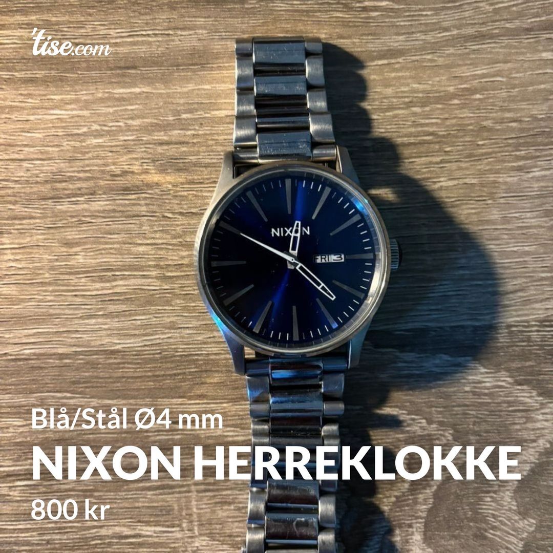 Nixon Herreklokke