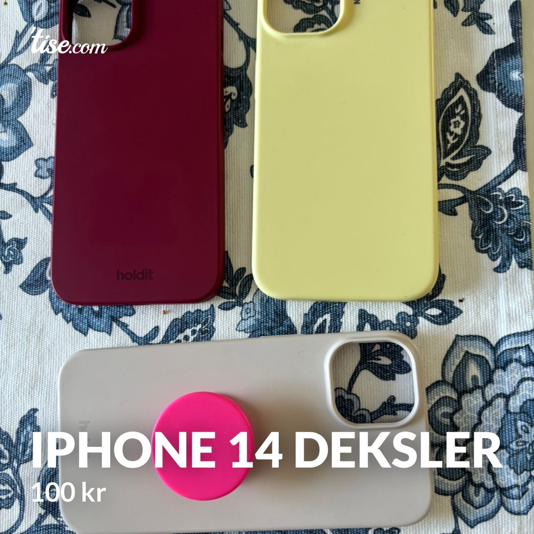 Iphone 14 deksler