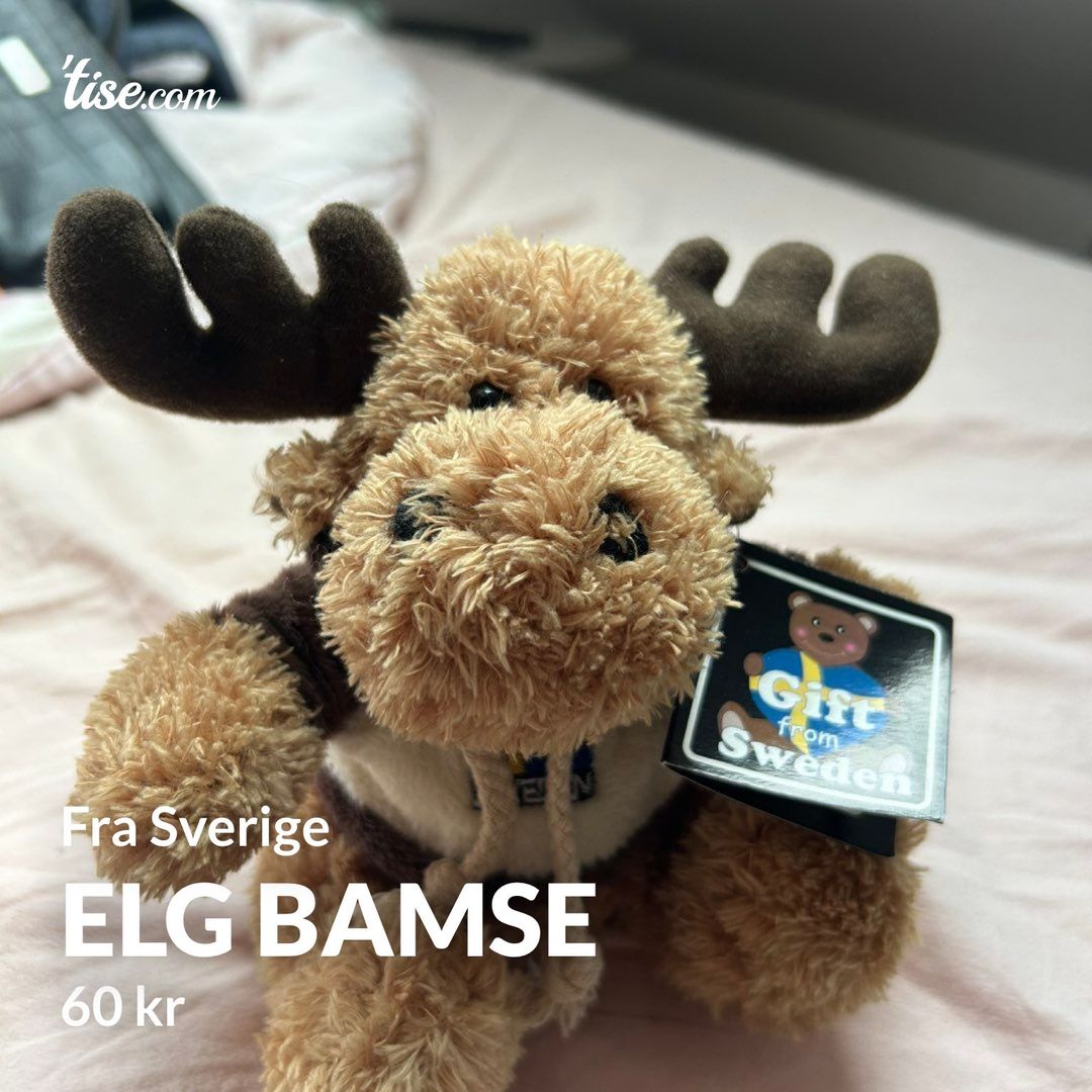 Elg bamse