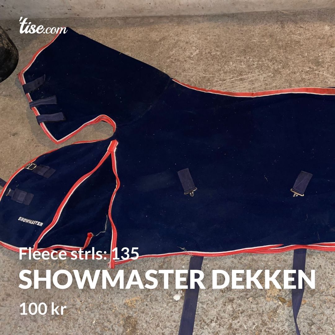 Showmaster dekken