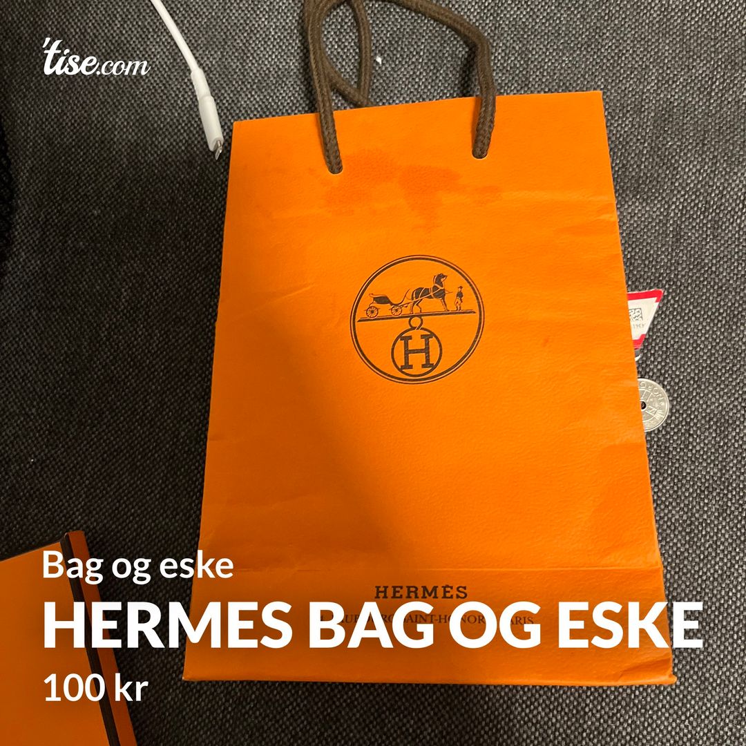 Hermes bag og eske