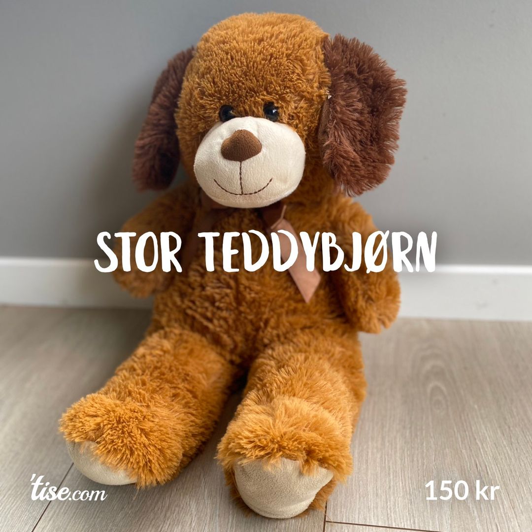 Stor teddybjørn