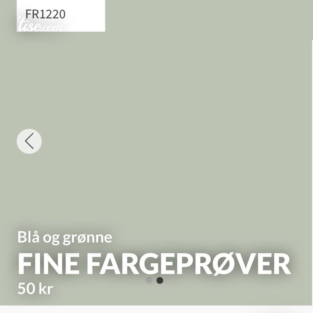 Fine fargeprøver