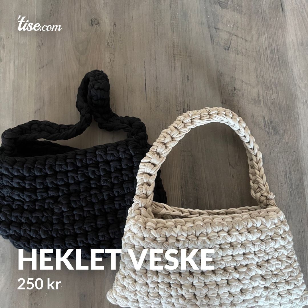 Heklet veske