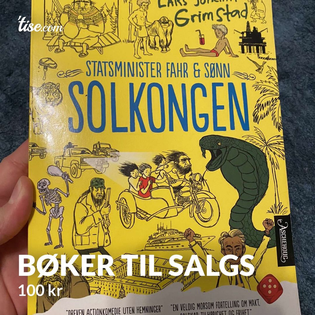 Bøker til salgs