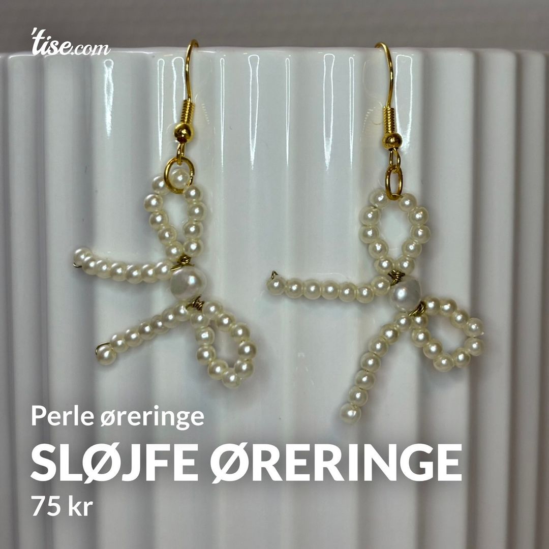 Sløjfe øreringe