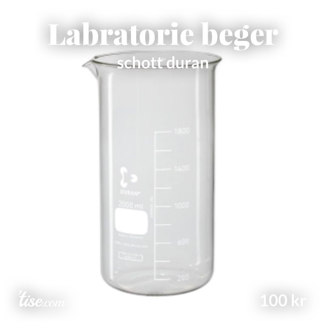 Labratorie beger