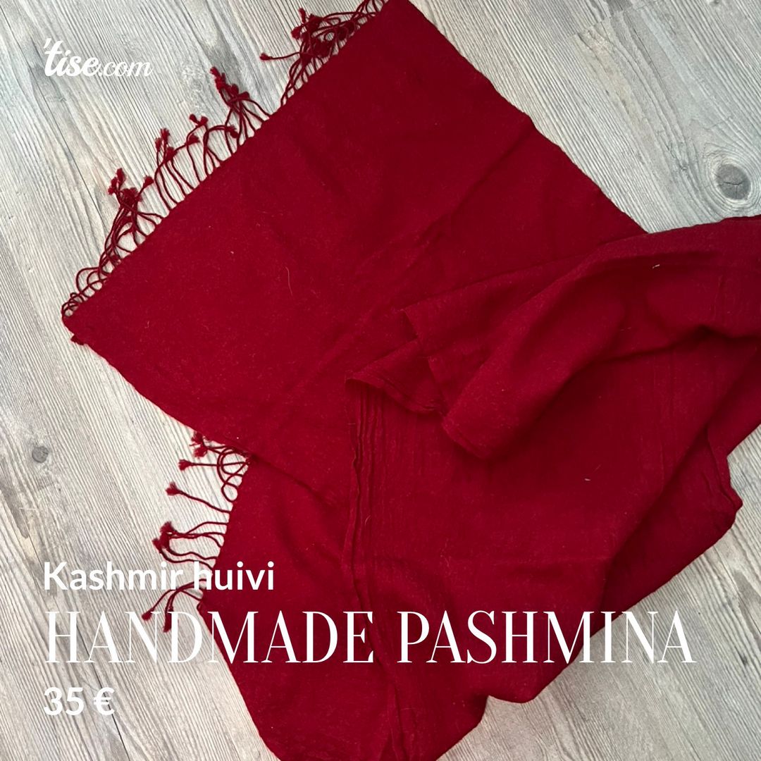 Handmade pashmina